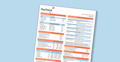 UK Tax Rates Card 2026–27